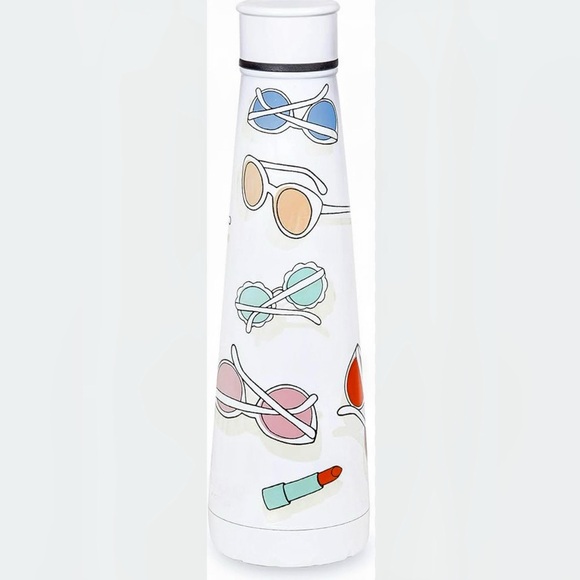 kate spade Other - Kate Spade New York White Insulated Stainless Steel Water Bottle, 14.5